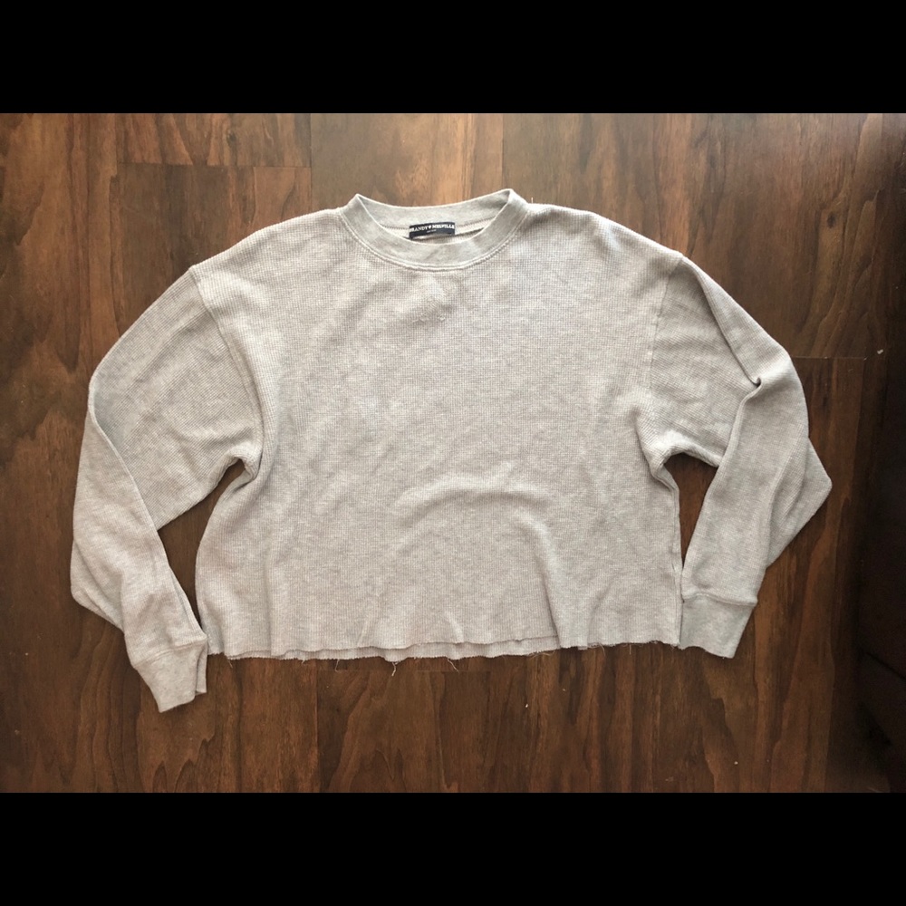 Brandy Melville, Thermal Long Sleeve Shirt